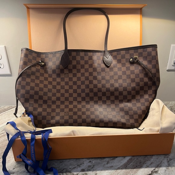 Louis Vuitton Neverfull GM Damier Ebene - Picture 1 of 13